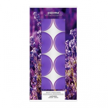 Duftteelichter Lavendel 8er-Set